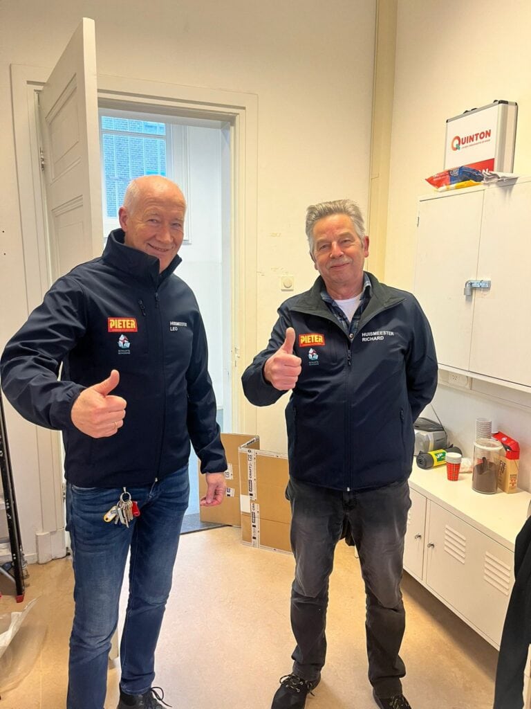 Leo en Richard - Huismeesters bij PIETER